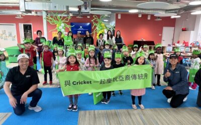 Lake Merritt Child Care Center celebrated Asian Heritage Month with Cricket!