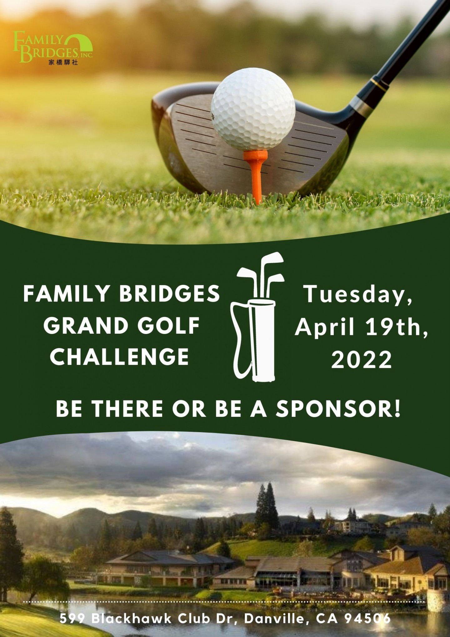 Golf Tournament flyer