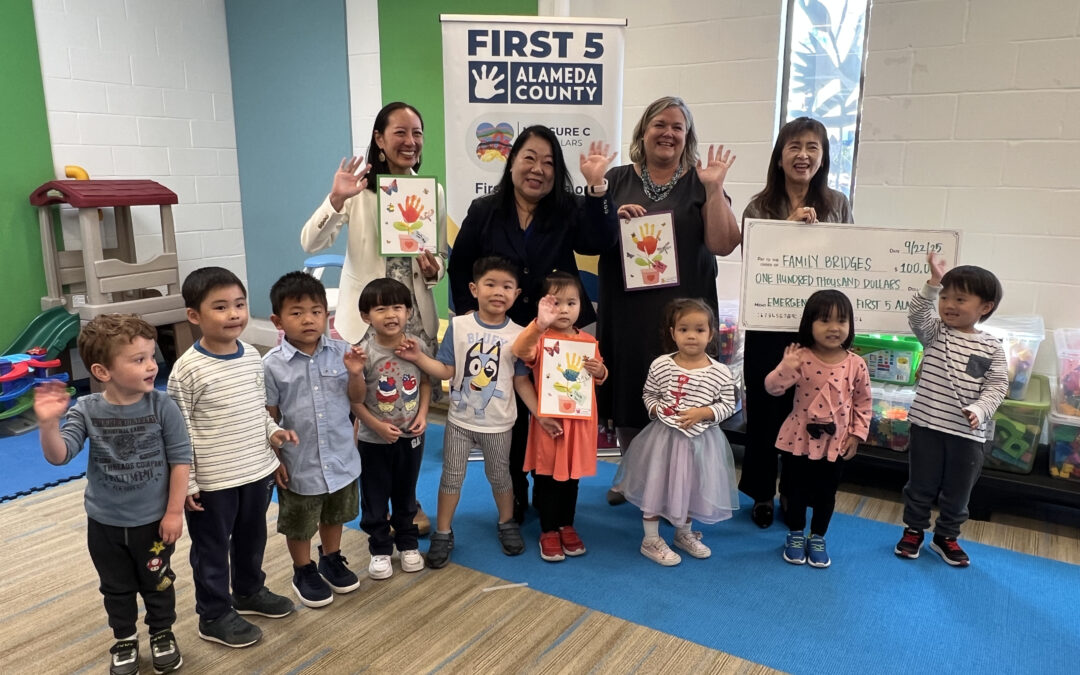 Thank you to First 5 Alameda County for your generous support!